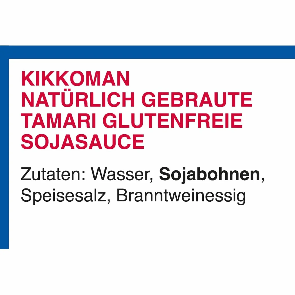 KIKKOMAN Salsa de Soja Sin Gluten 6x250ml