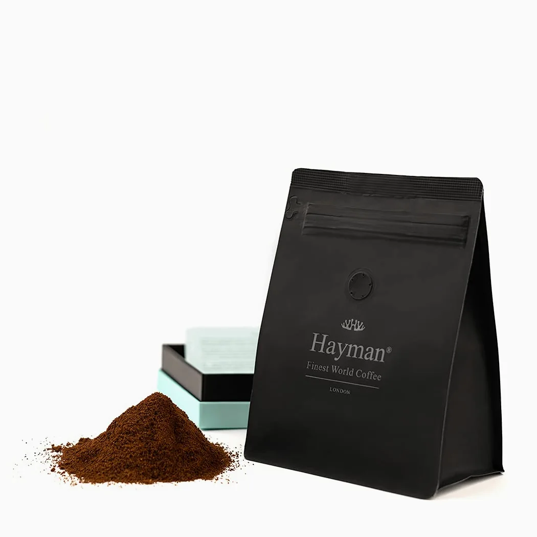 100% Café de las Montañas Azules de Jamaica - Café tostado y molido - 200g | Nivel de tueste: medio