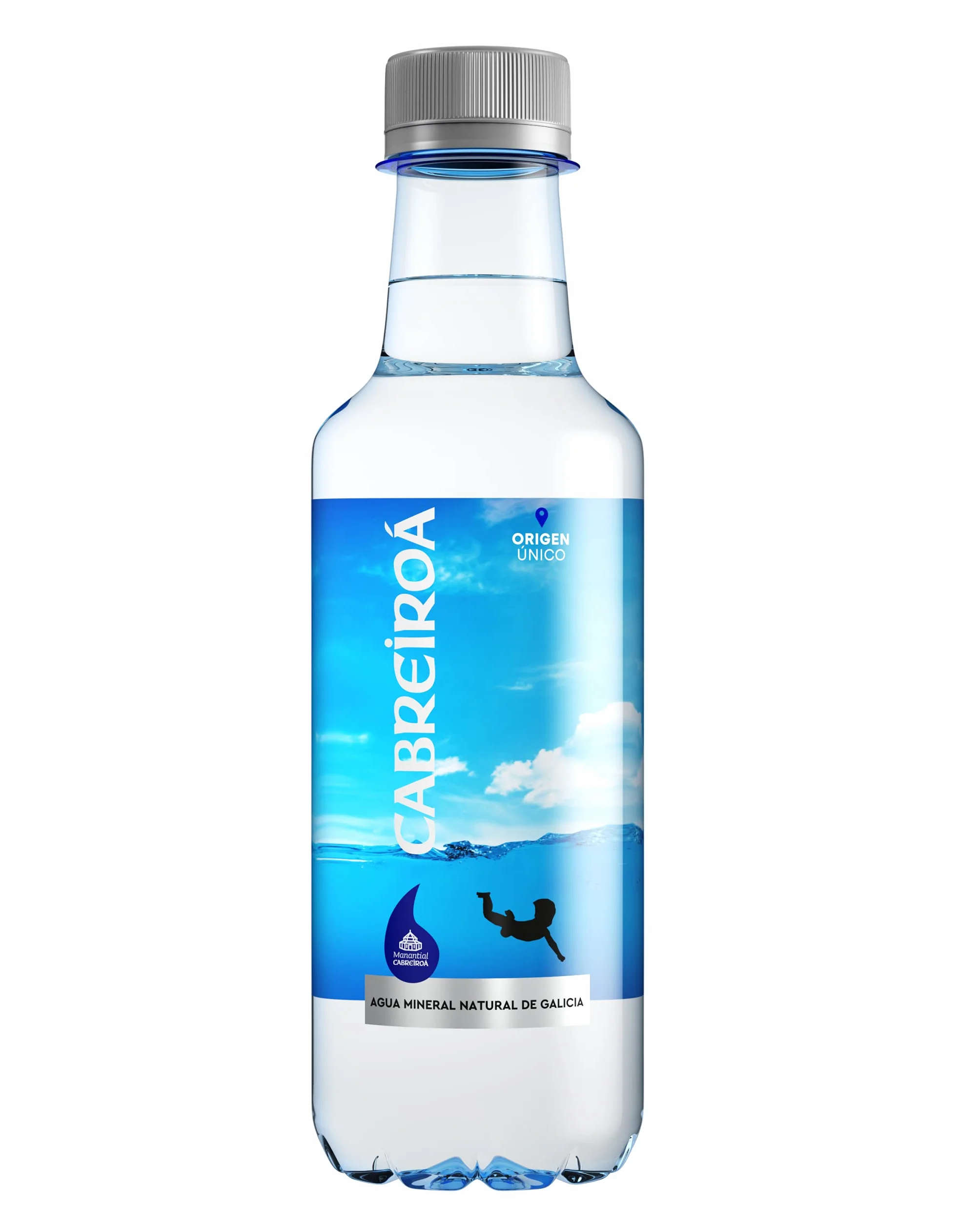 CABREIROA Agua Mineral Natural, botella.(Pack x 35 bot.) (35x33cl.) (35x33cl.)