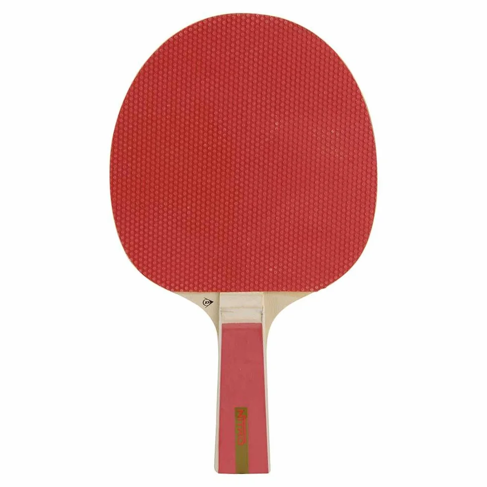 Dunlop Nitro Raqueta de Tenis de Mesa para Principiantes Paquete de 2