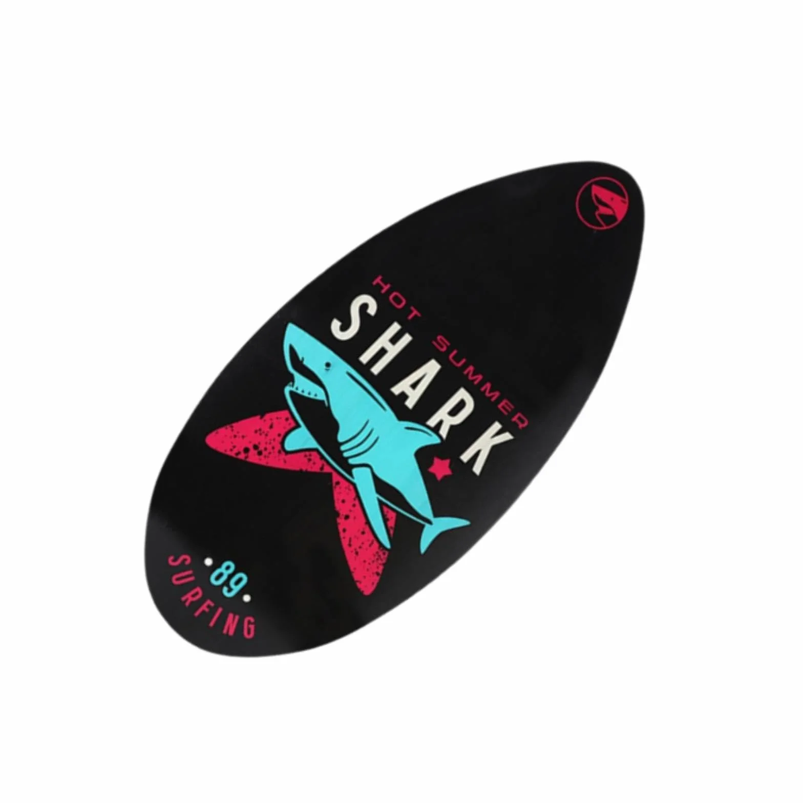 Fenteer Tabla de Skim de Madera Surf Pequeña Juguete Acuático Brillante Playa Niños Principiantes