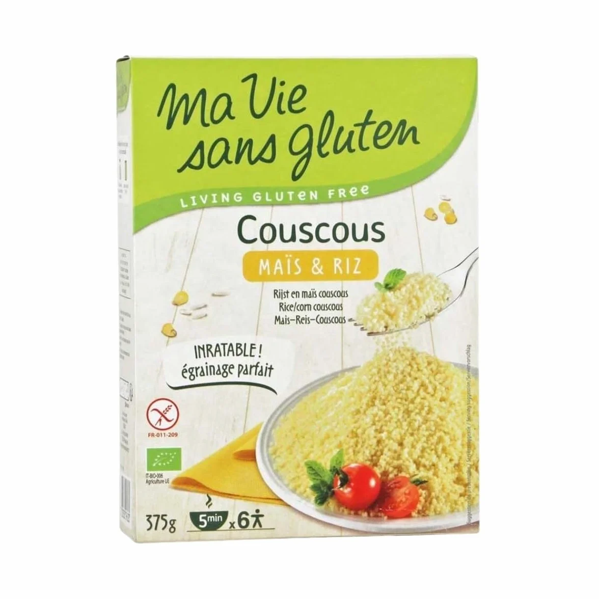 Cous Cous de maíz y arroz 375 g