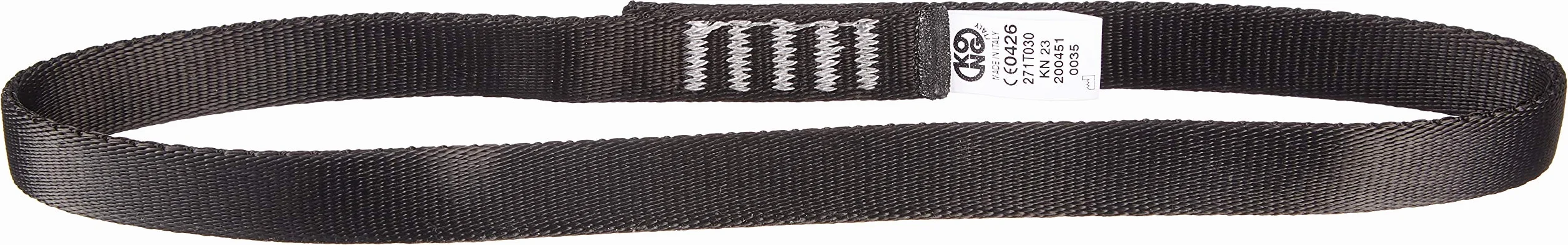 Kong Anillo de Cinta ARO Sling Tubular 30 cm Negro