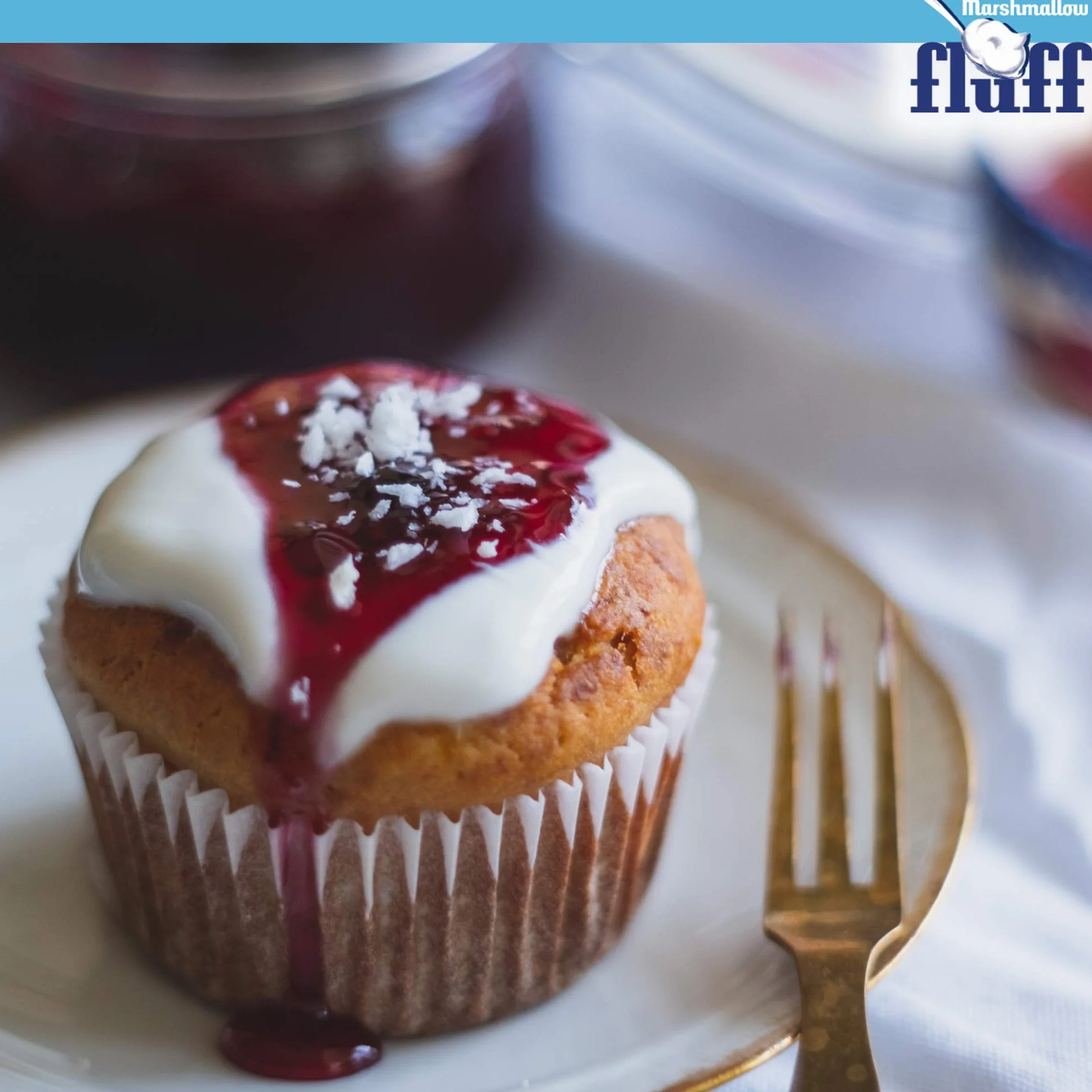 Marshmallow Fluff – Malvaviscos vegetarianos – Sin gluten, ideal para tartas, Smores y como golosinas para niños, 213 g