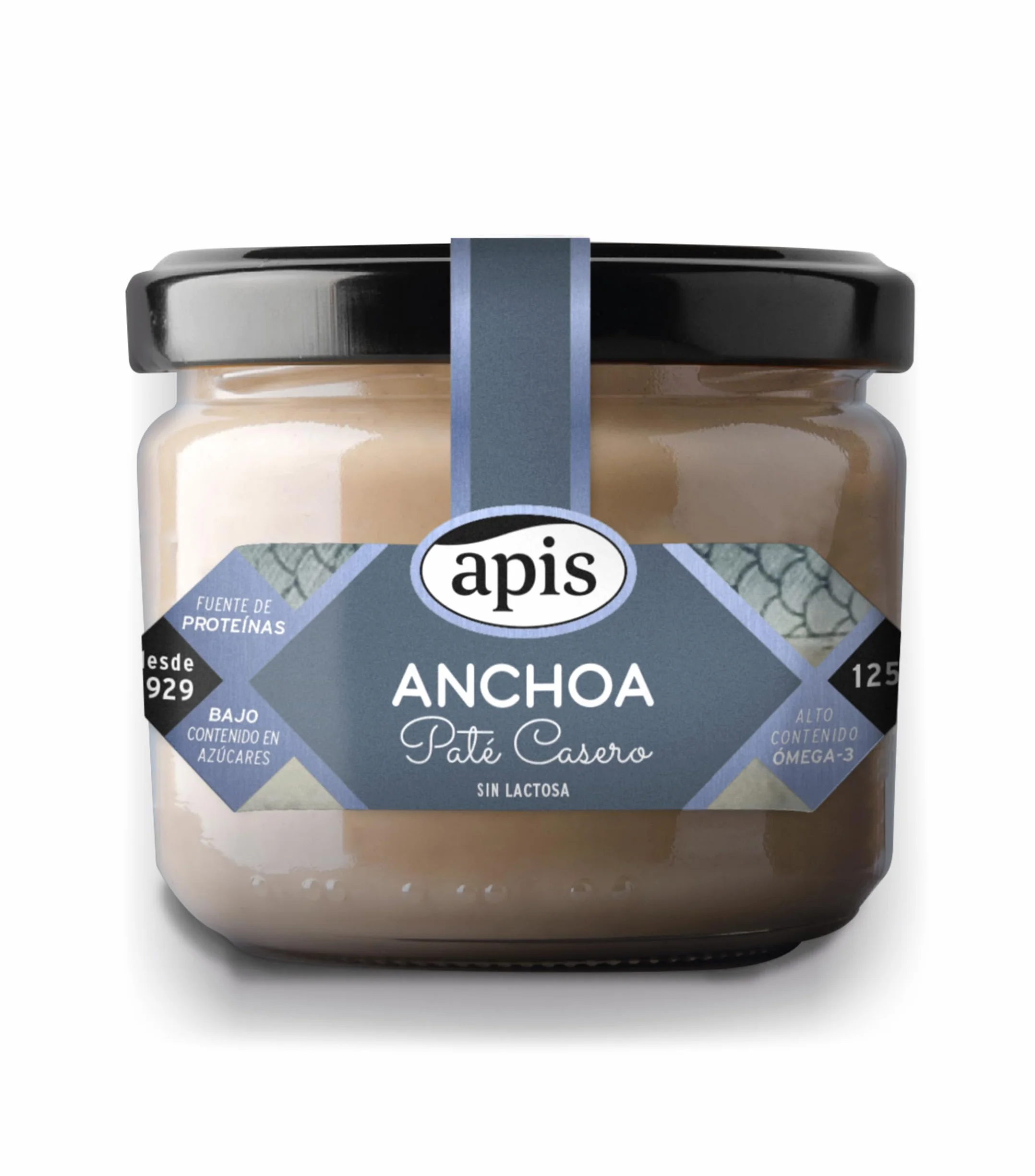 PATÉ DE ANCHOAS APIS 125g