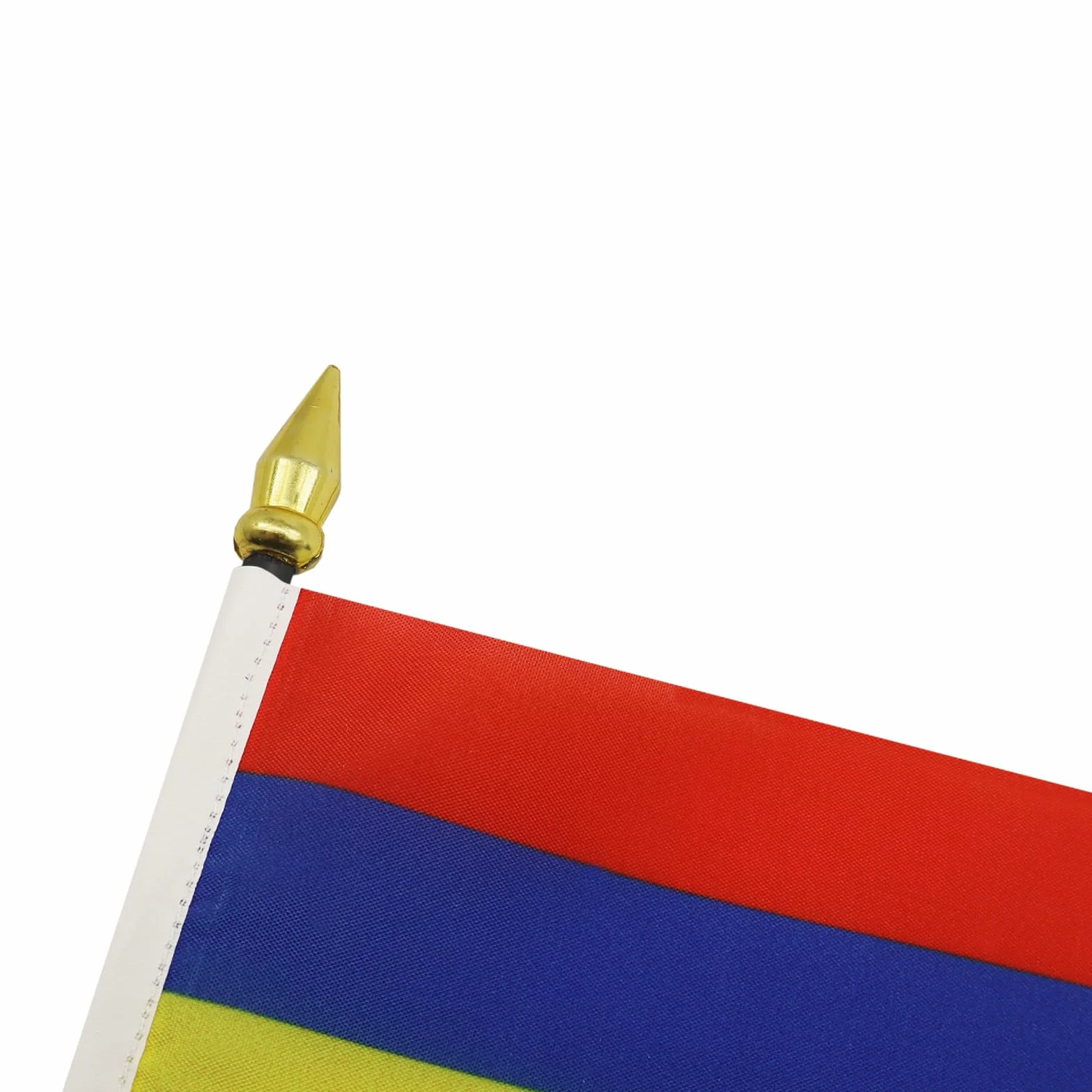 AZ FLAG Bandera de Mesa de Mauricio 15x10cm - Banderina de Despacho Mauriciana