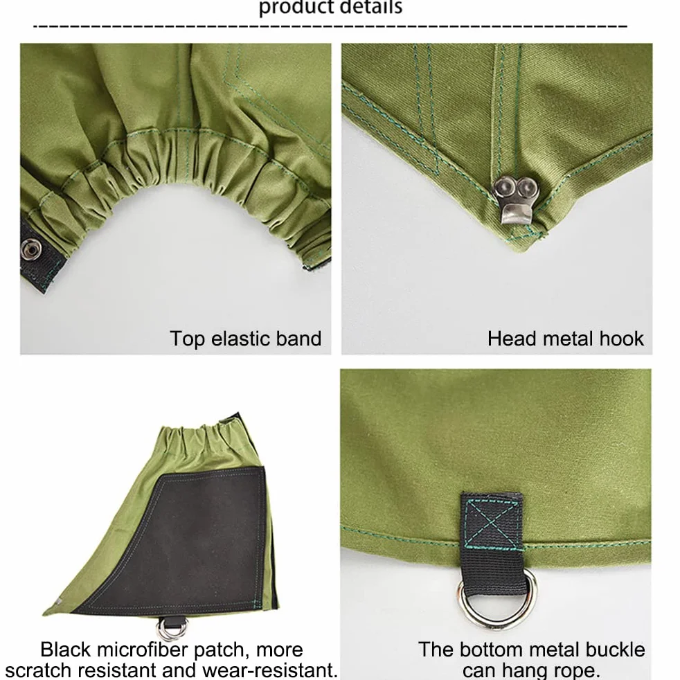 Polainas Impermeables Tobillo Senderismo Ajustables para Zapatos Mujeres Hombres