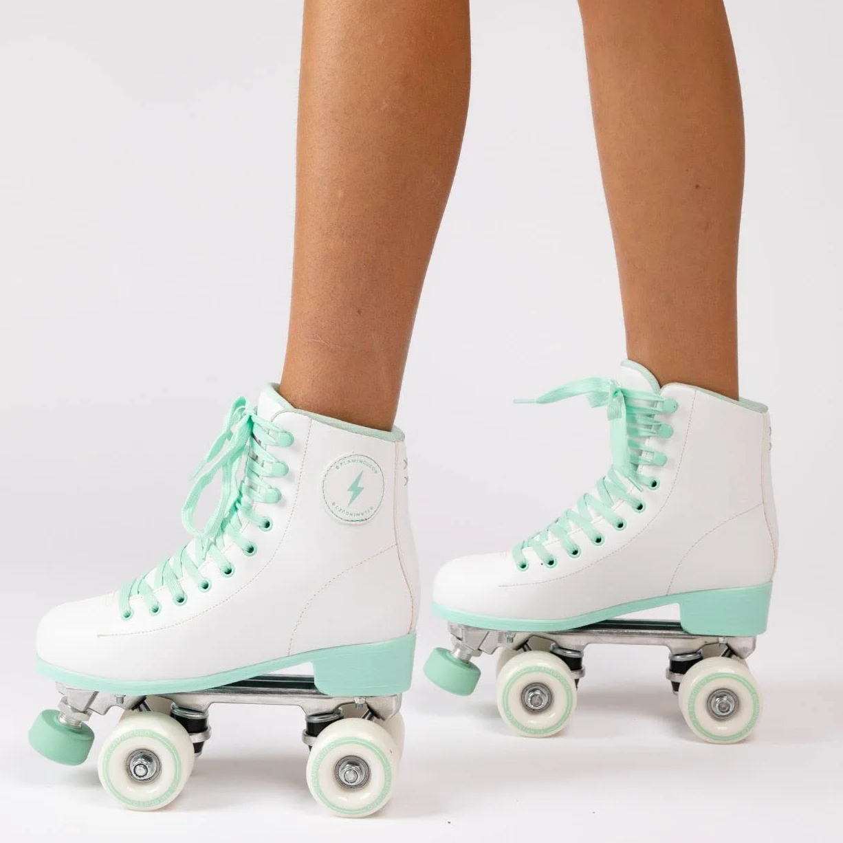 Flamingueo Patines de Ruedas 80 A ABEC-7 para Niña Mujer Talla 38 EU