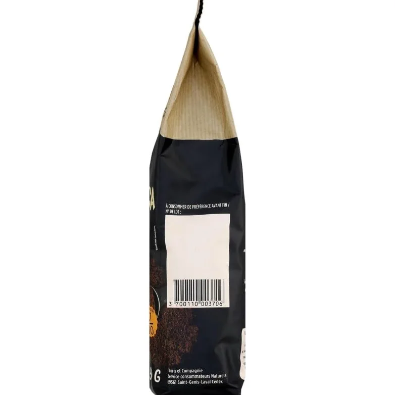 Naturela – Café molido Pur Arabica Bio – 500 g de granos recién molidos para una infusión aromática y natural, perfecto para los amantes del café orgánico. - El juego de 3