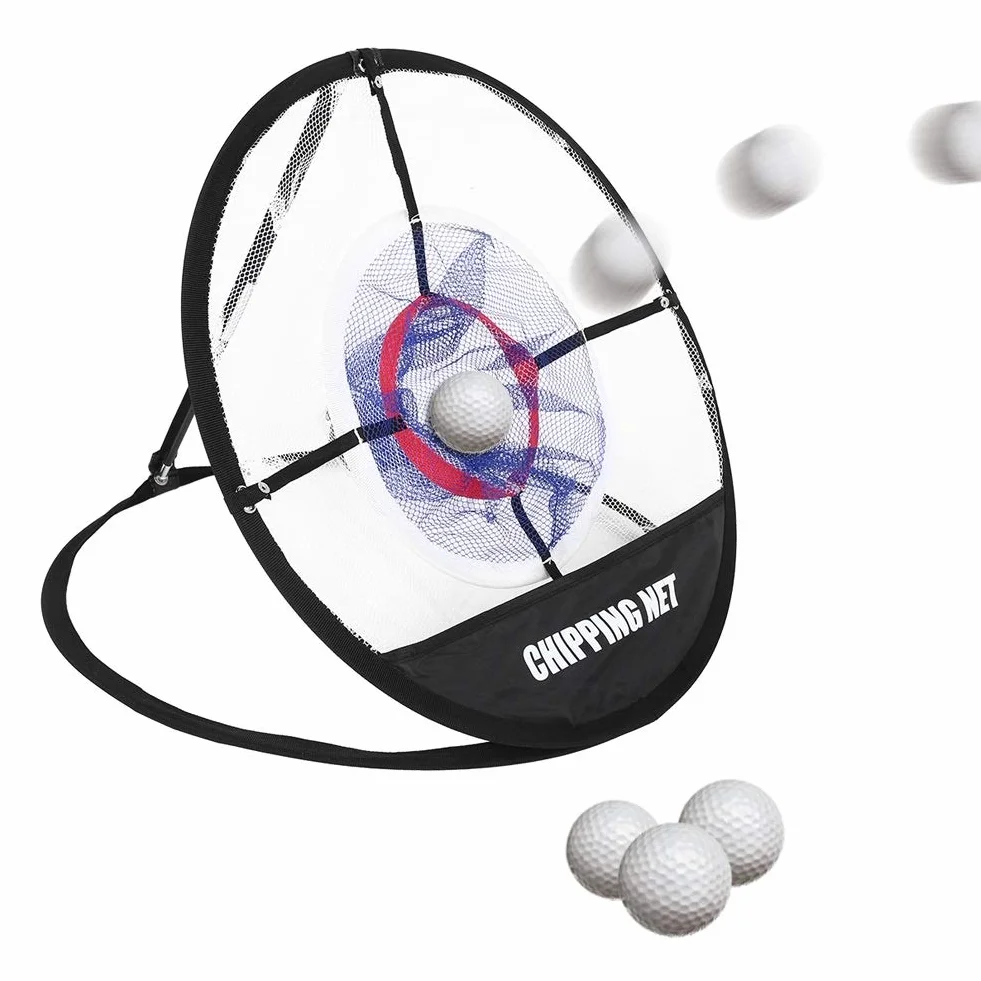 MAGT Red de Entrenamiento de Golf Portátil - Juego de Práctica de Astillado Pop-Up Ligero y Compacto para Interior