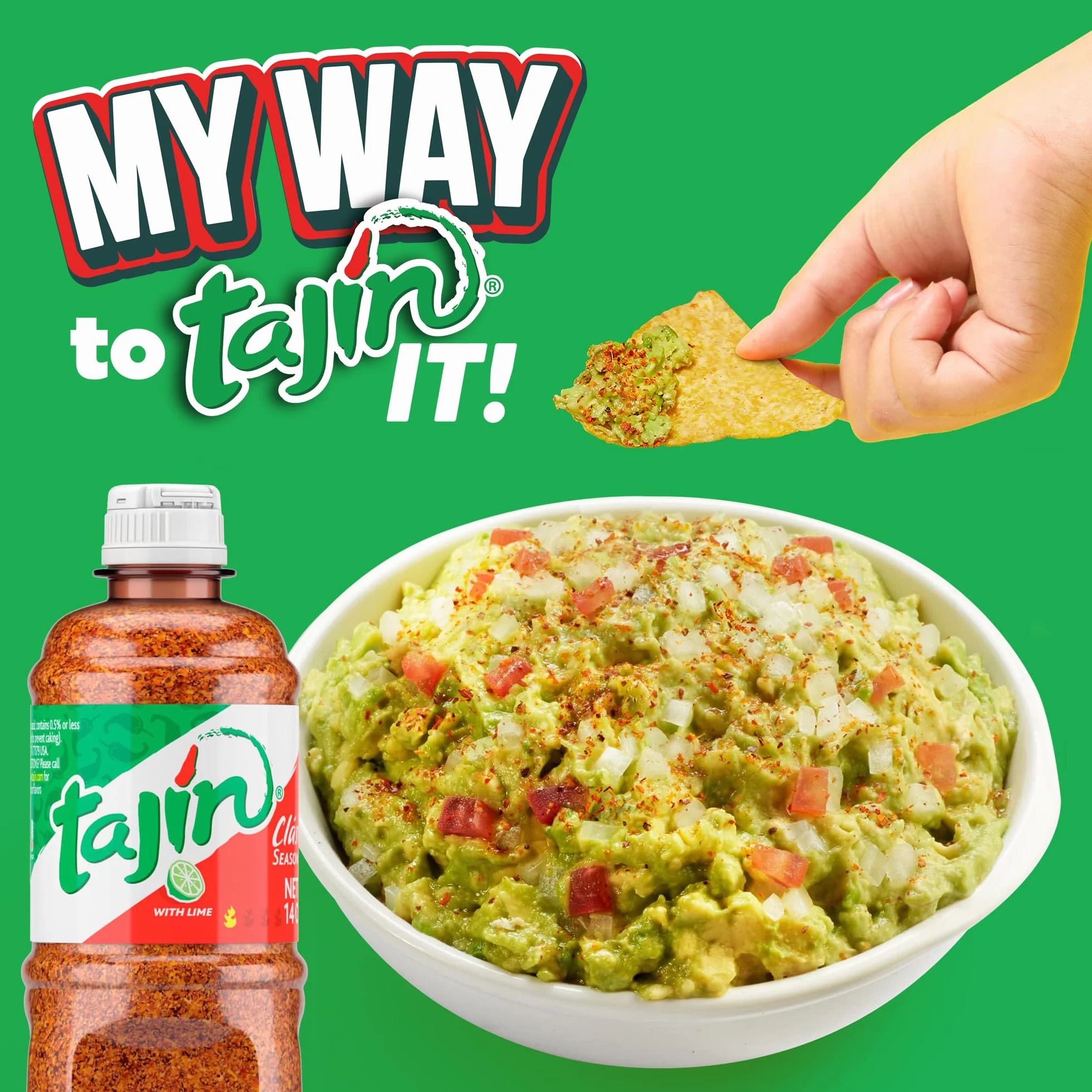 Tajin Fruit and Snack Seasoning, 14oz