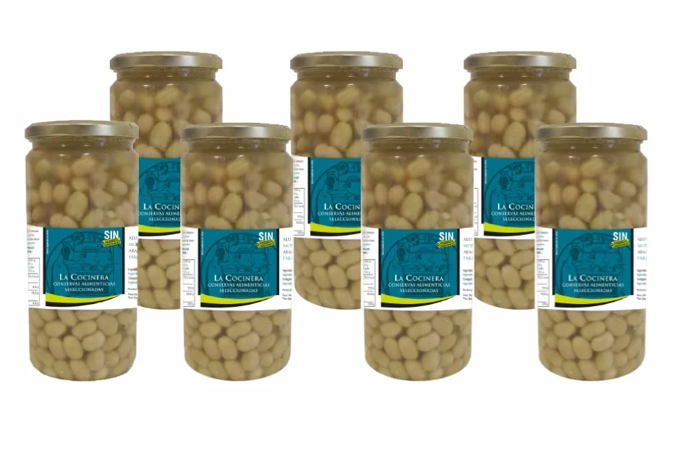 Pack de 7 - Alubias pochas al natural extra
