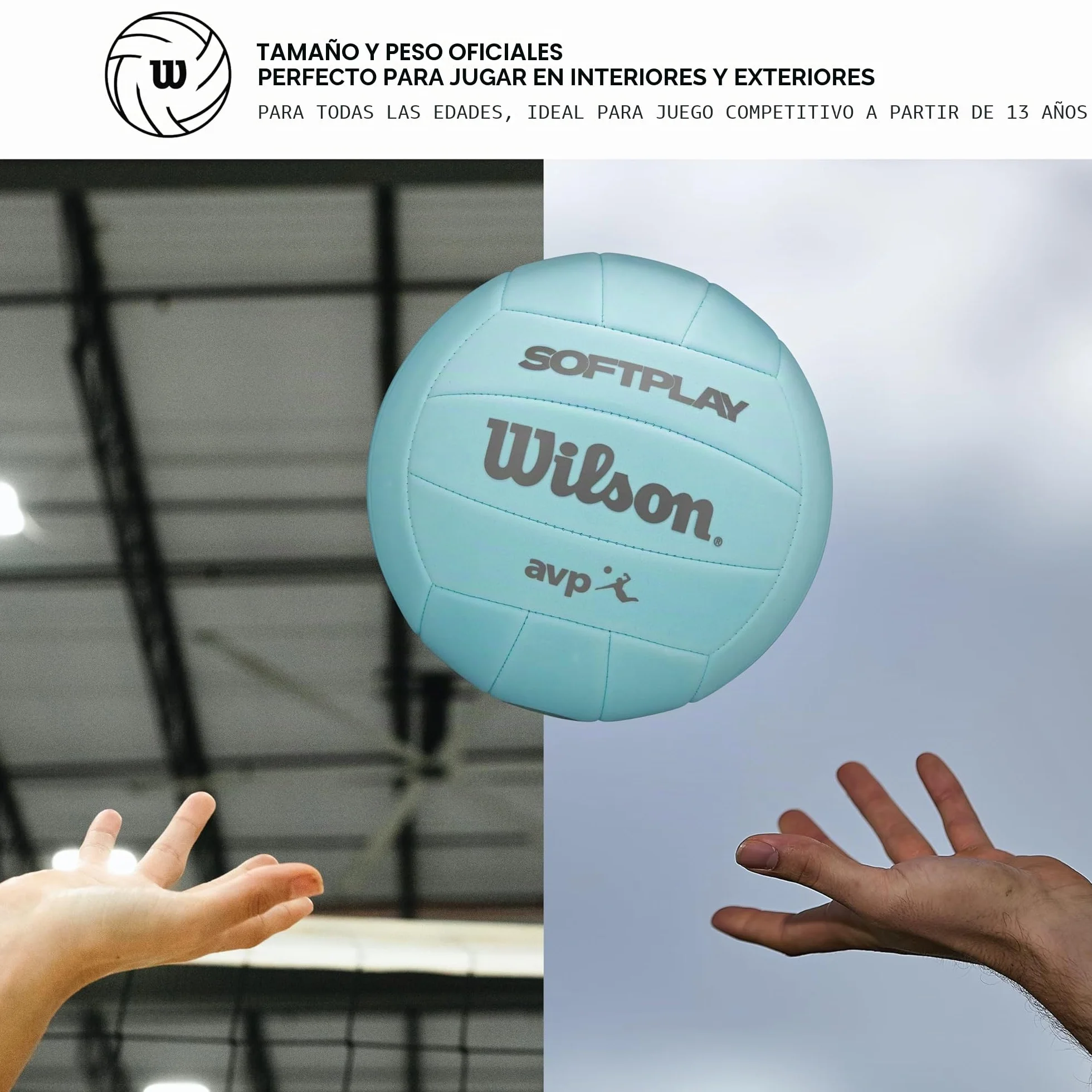 Wilson AVP Soft Play Balón de Voleibol