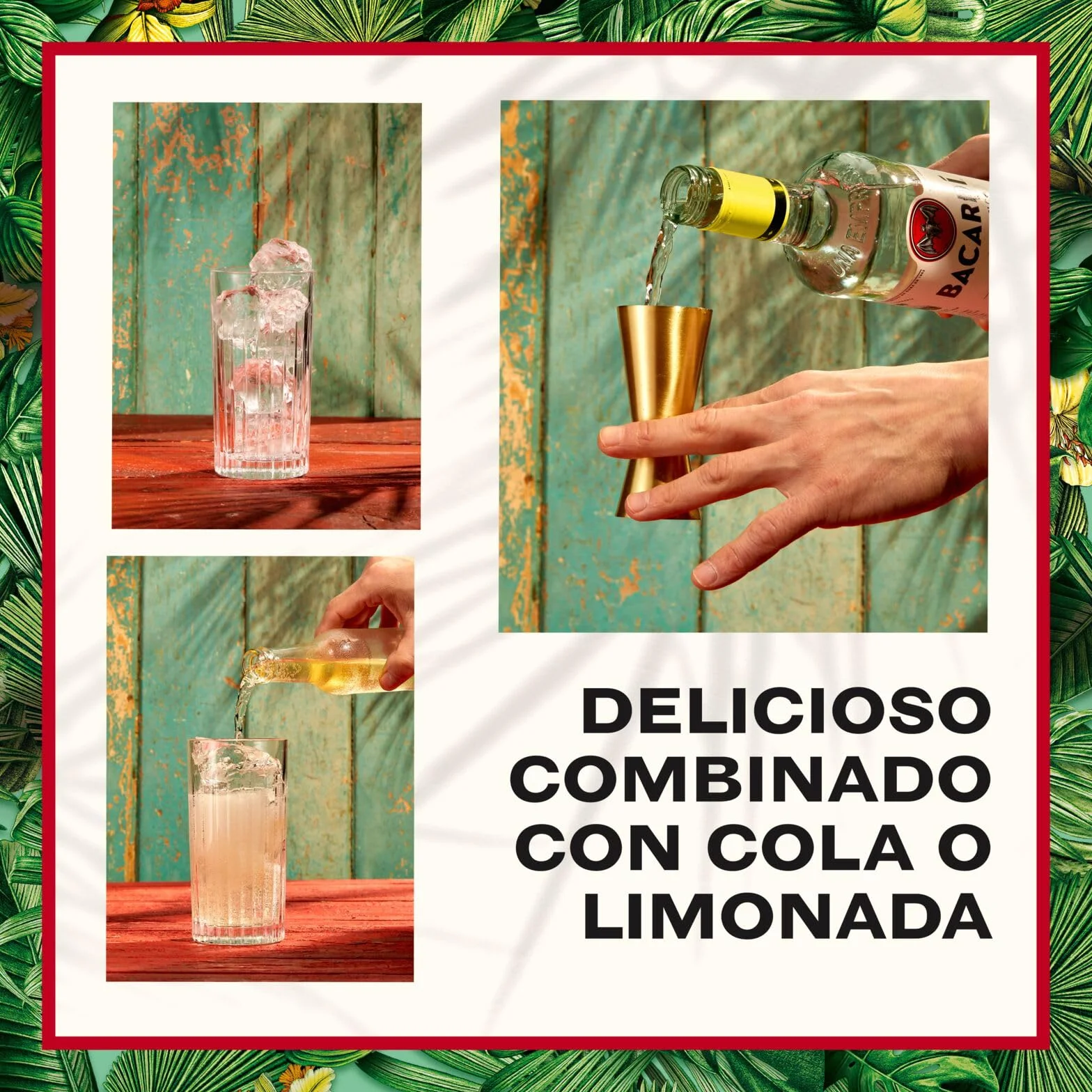 BACARDÍ Limón Ron Blanco Mezclado 27% 1 L