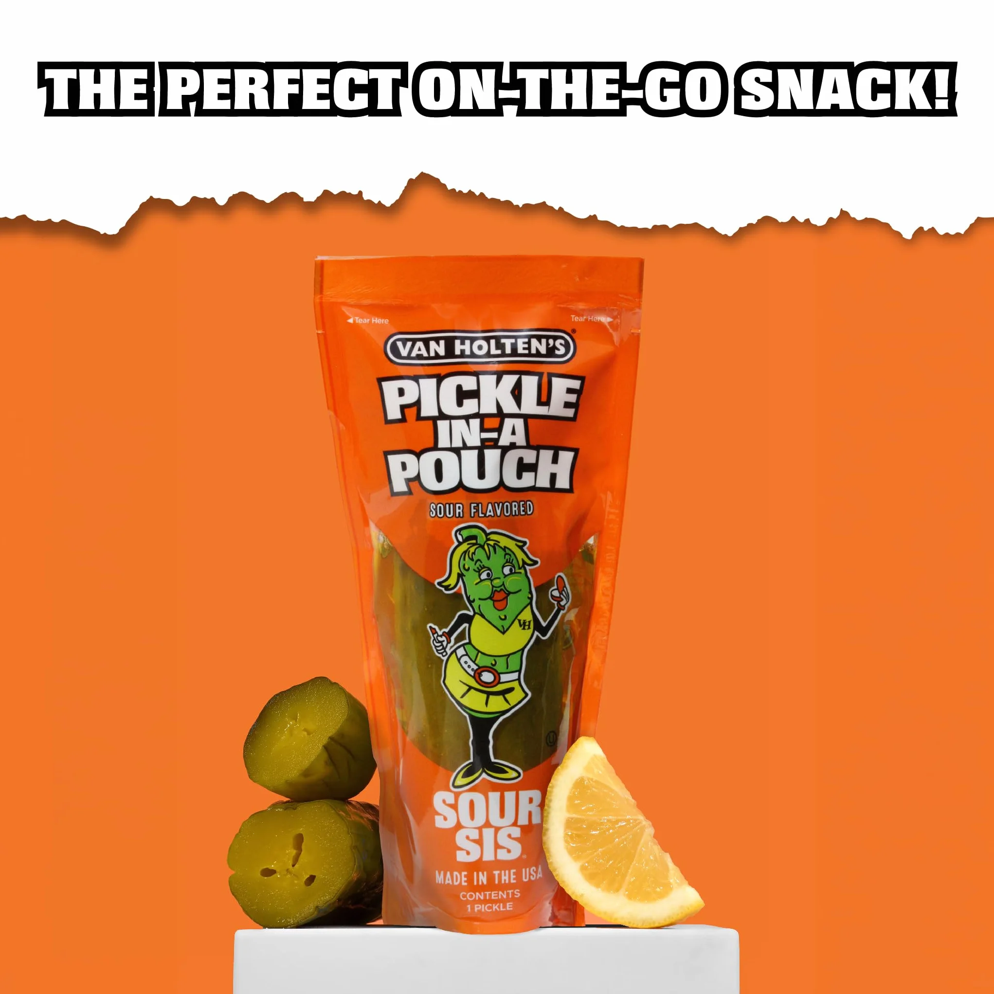 Sour SIS, Pickle in a Pouch (12 pickles)
