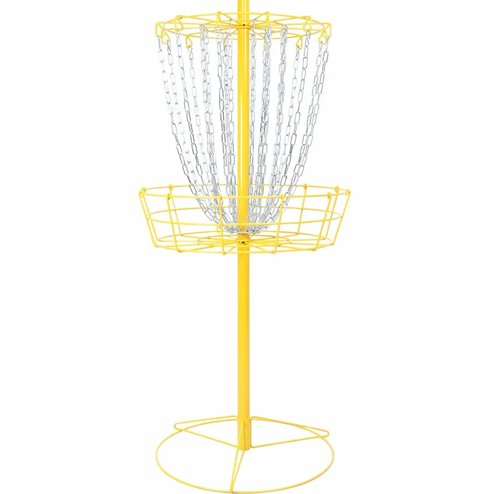 The Hive Disc Golf Practice Basket Double Chains