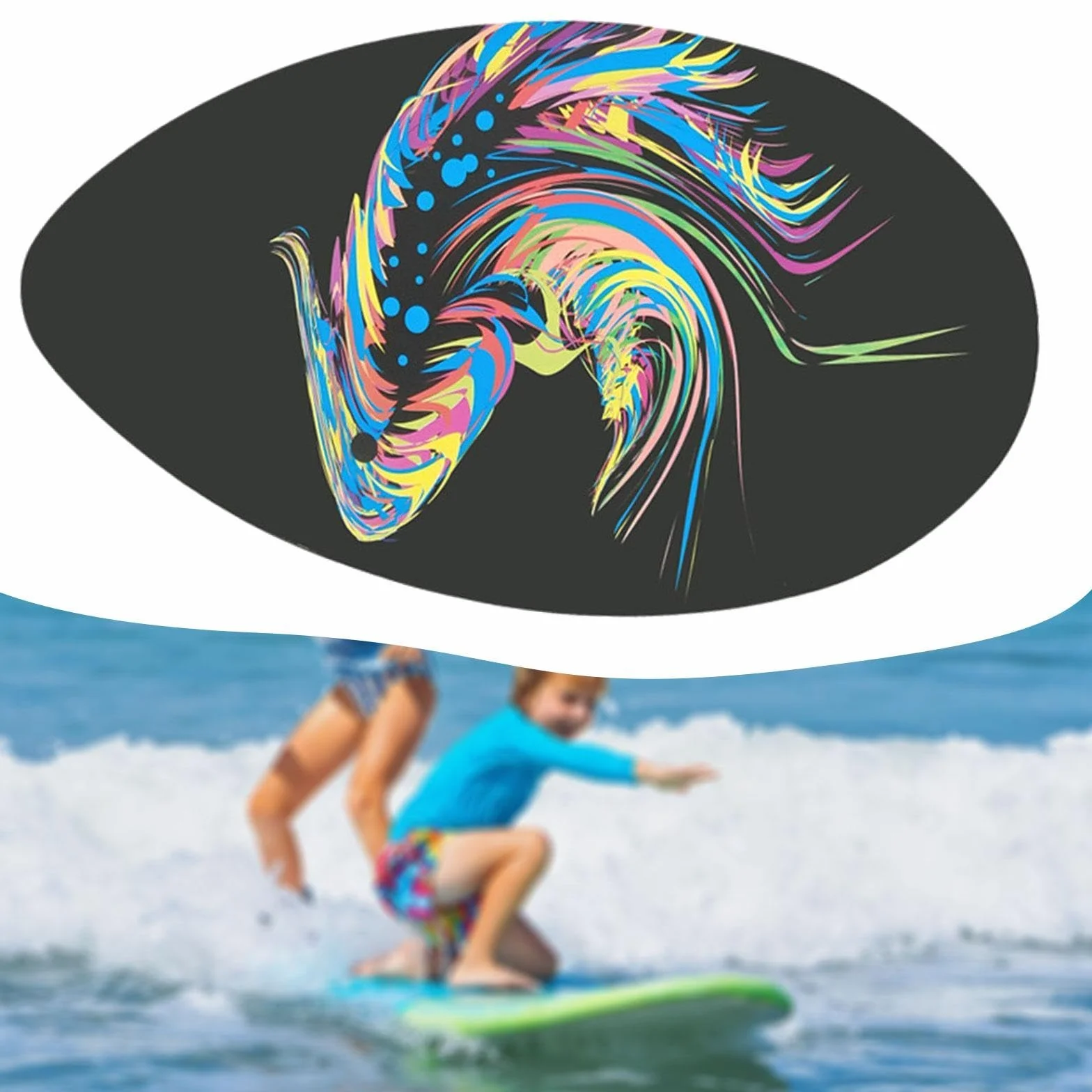 Tabla de Skimboard de Madera para Niños