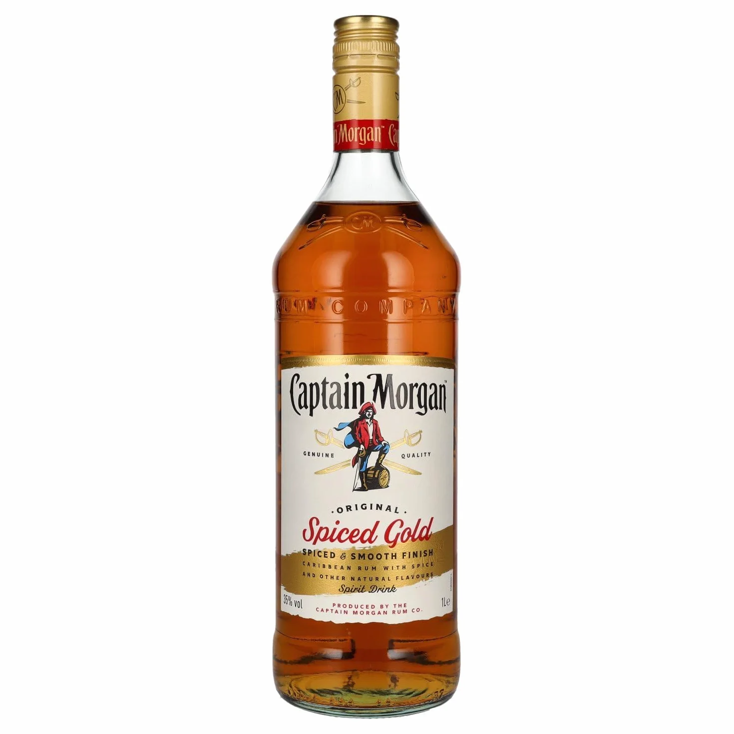Captain Morgan Spice Gold Ron - 1000 ml