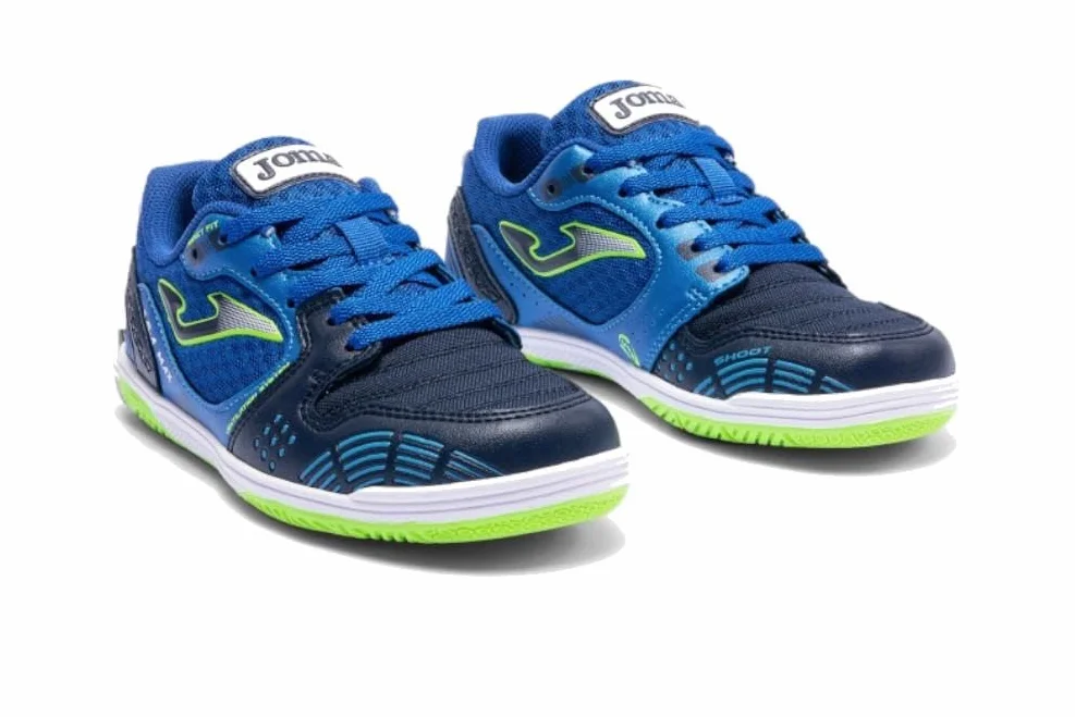 Zapatillas fútbol Sala Joma MAX JR 2604 Royal Indoor para niño