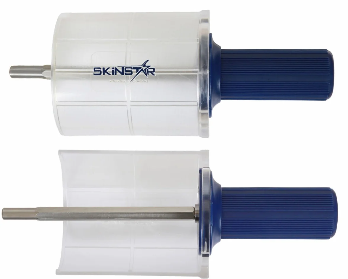 SkinStar Completo Cepillos Set Cepillo Giratorio Velocidad Stick Nylon