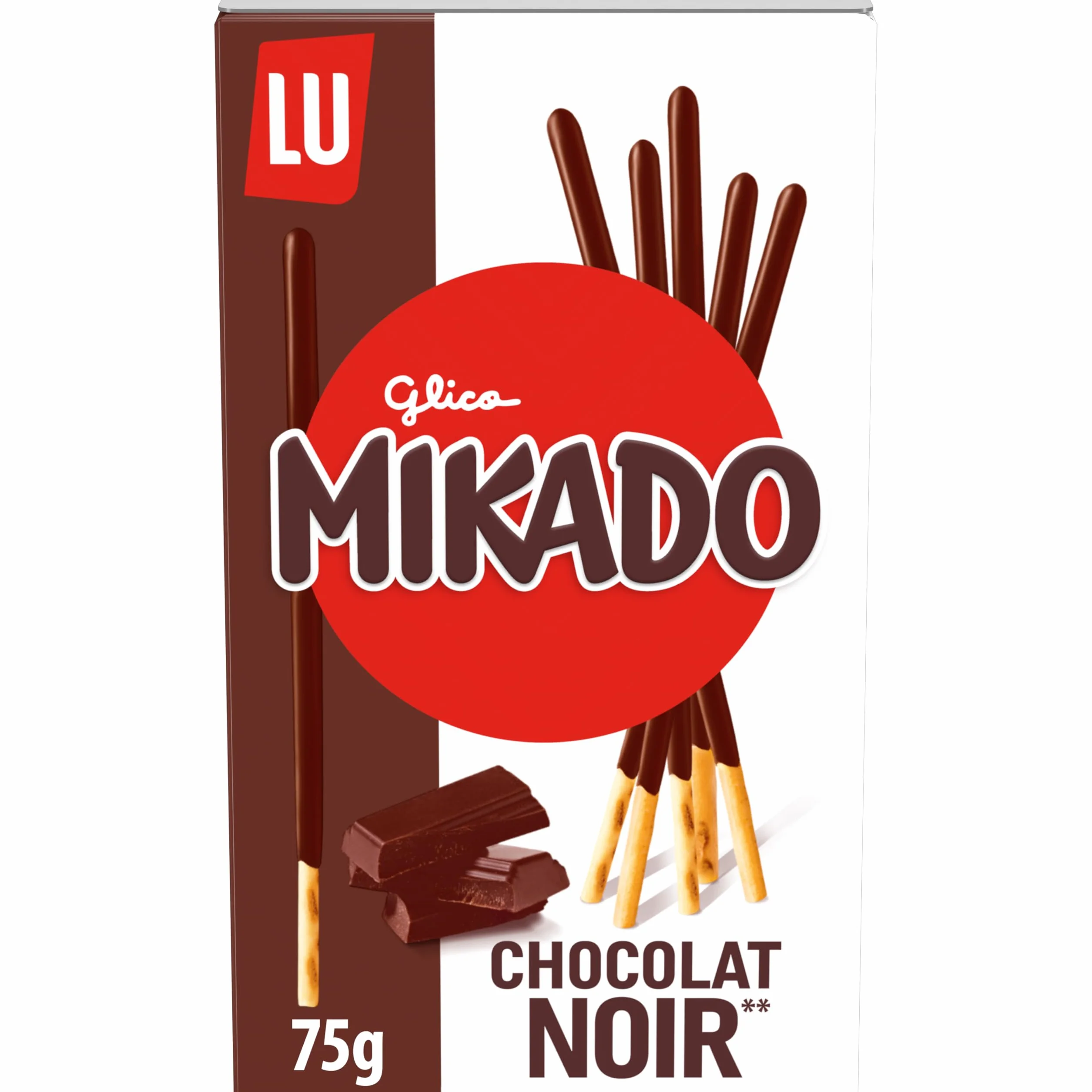 Mikado - Palitos De Galleta Chocolate Negro