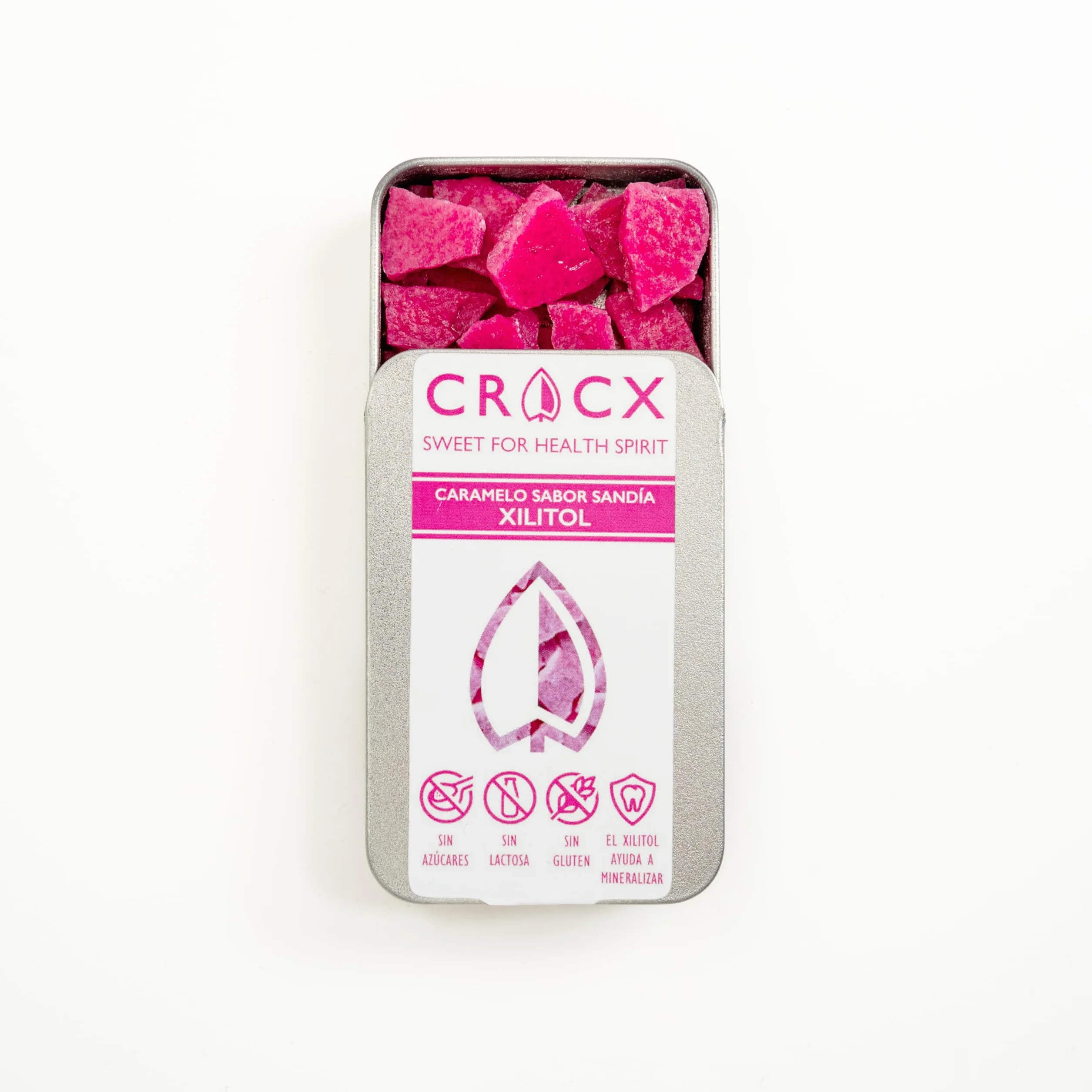 CRACX PACK SABOR 2 SANDIA + 2 MENTA 35GRM*4UDS - CARAMELOS DE XILITOL SIN AZUCAR