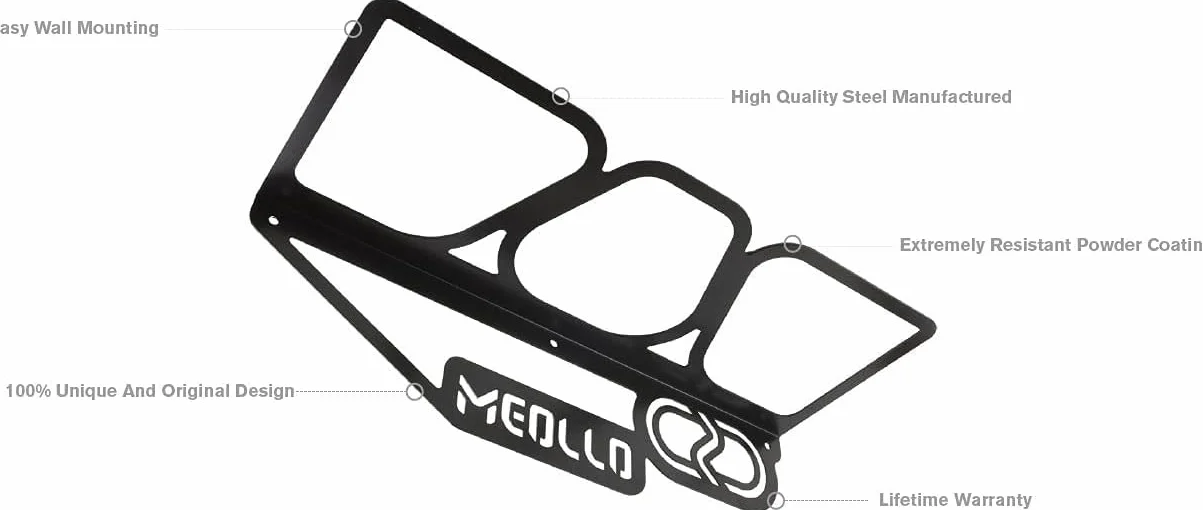 Soporte Colgador Pared Tabla de Surf 100% Acero