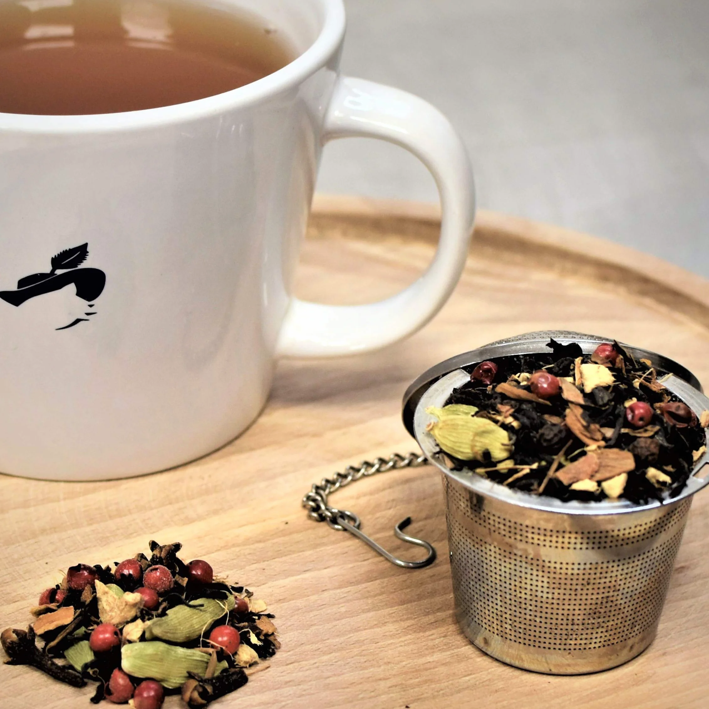 Té Negro Chai BIO 200g - orgánico con especias - bolsa biodegradable