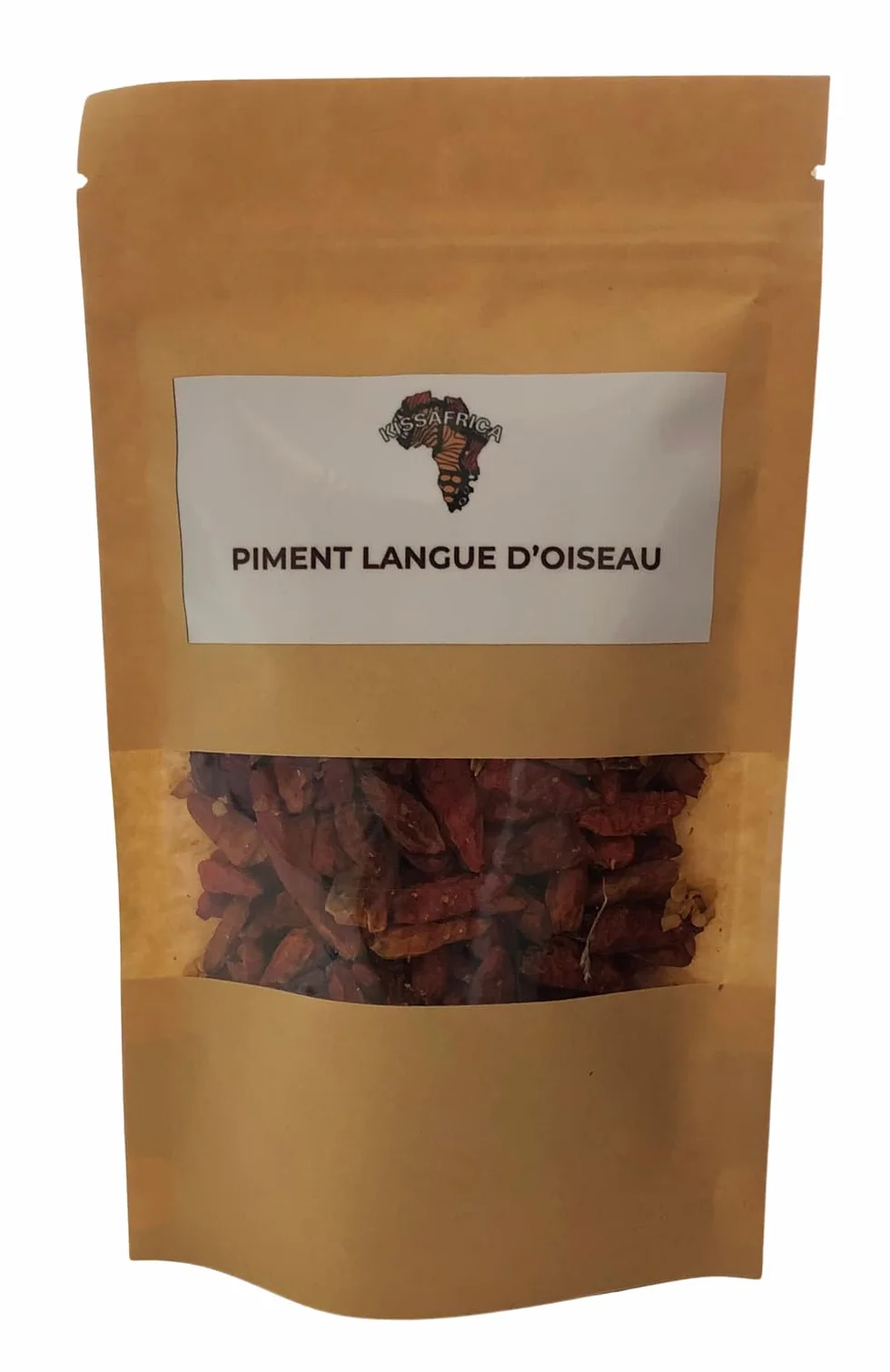 Pimientos Bird’s Eye – 25g – Chiles secos enteros y naturales – Muy picantes – Para salsas, guisos, carnes y cocina exótica – Sin aditivos – Bolsa resellable