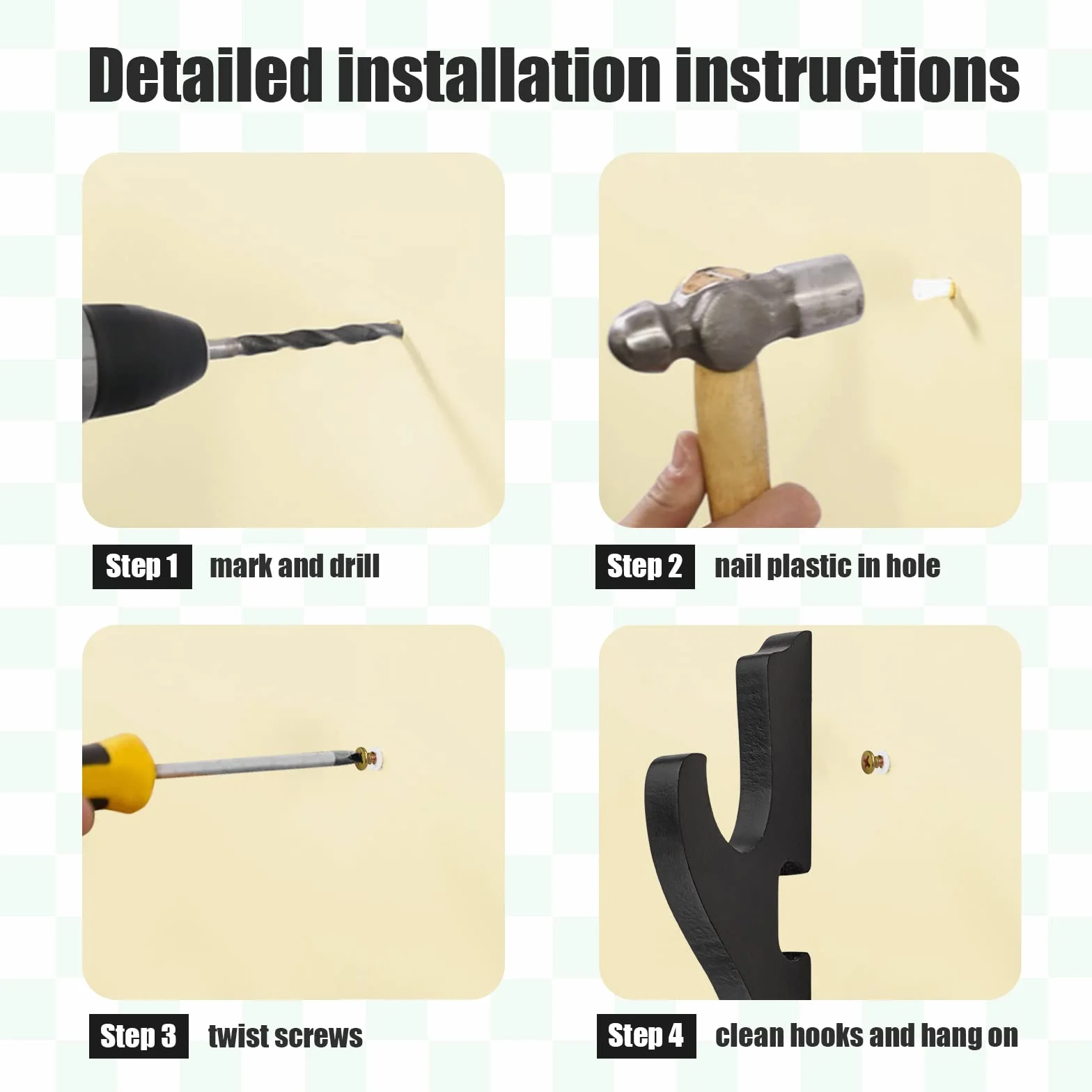 Soporte de pared para Katana, colgador ajustable para espada samurái, Rapier, sable de luz Cosplay