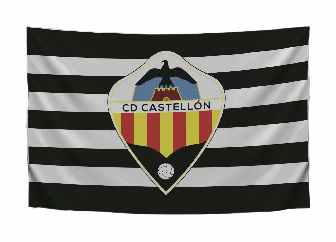 Bandera Blanqui-Negra Escudo