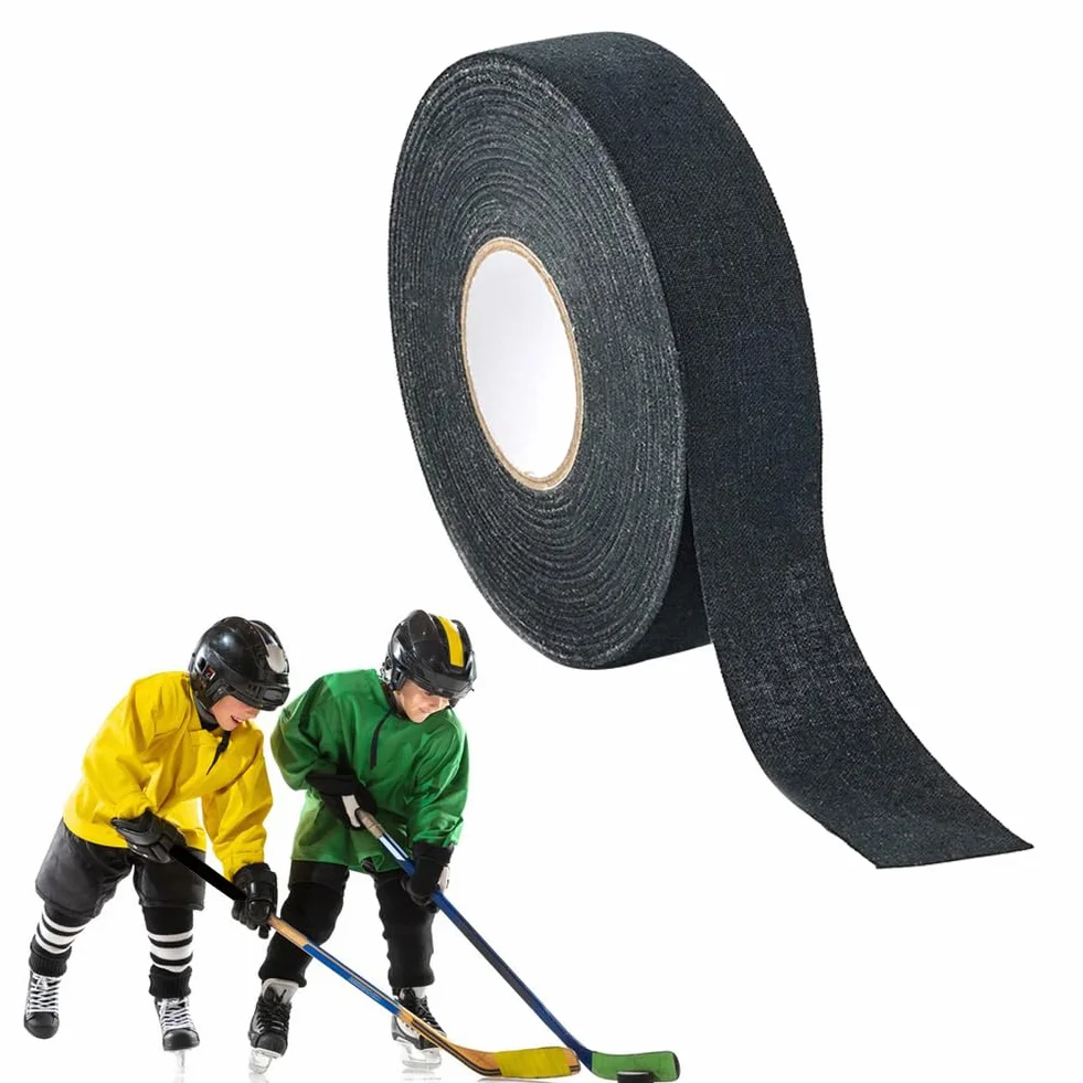 KARELLS Cinta de Hockey Autoadhesiva 25 m x 25 mm Negro