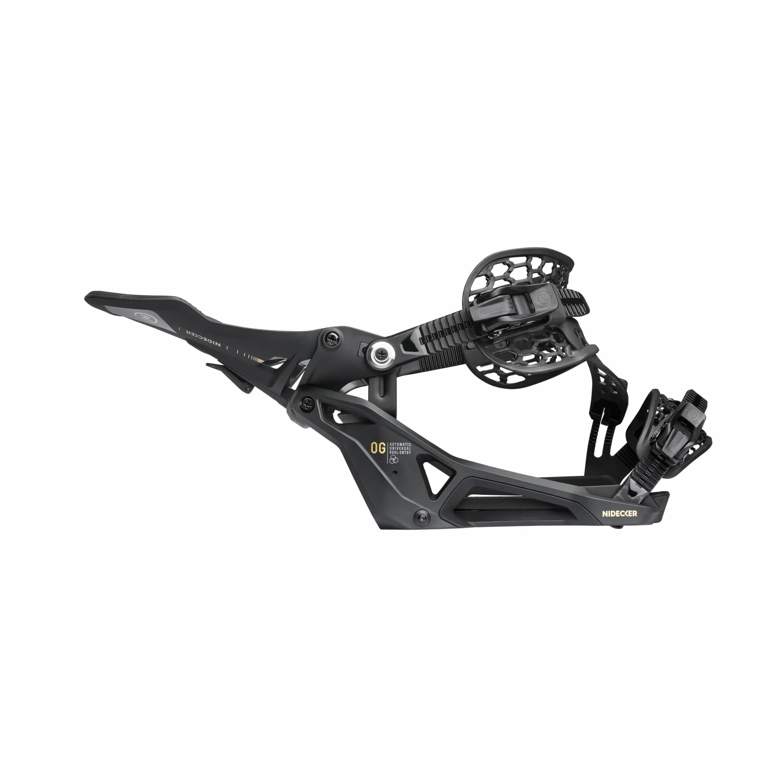 Nidecker Supermatic Snowboard Fijación Automática Universal Doble Entrada