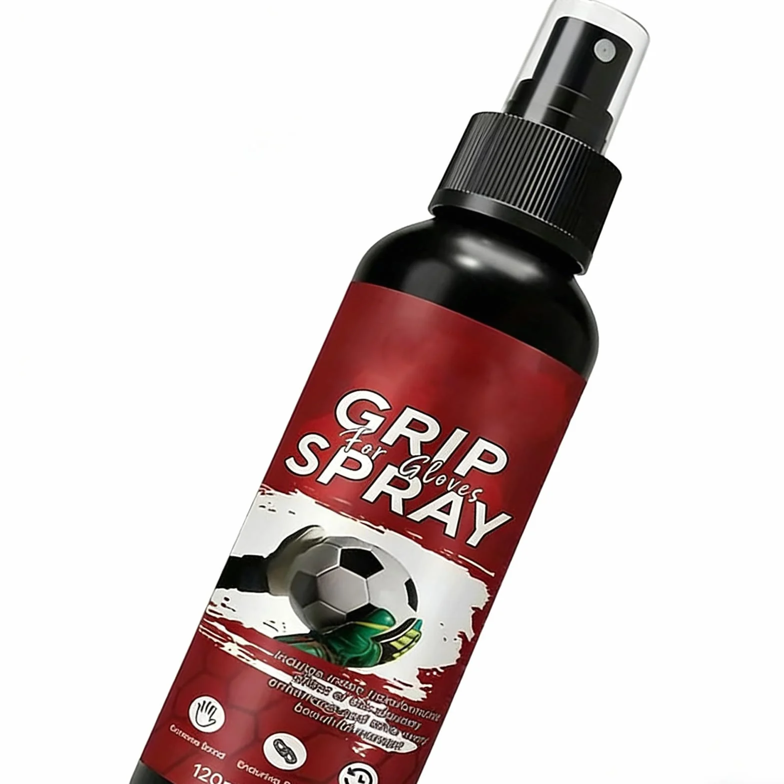 Spray Antideslizante para Guantes de Portero 120ml Secado Rápido Fútbol Baloncesto