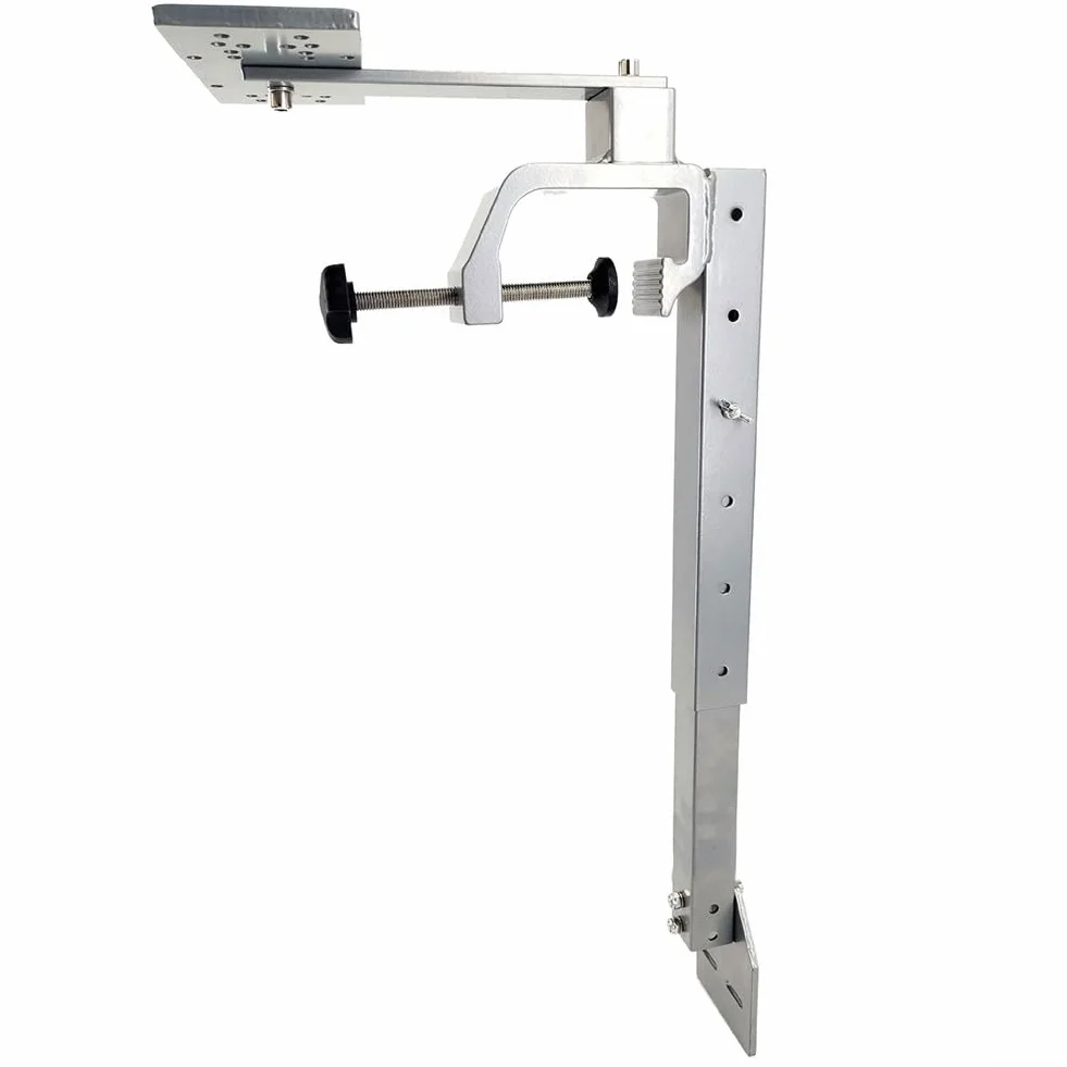 Soporte de acero inoxidable y aluminio para buscador de peces ajustable