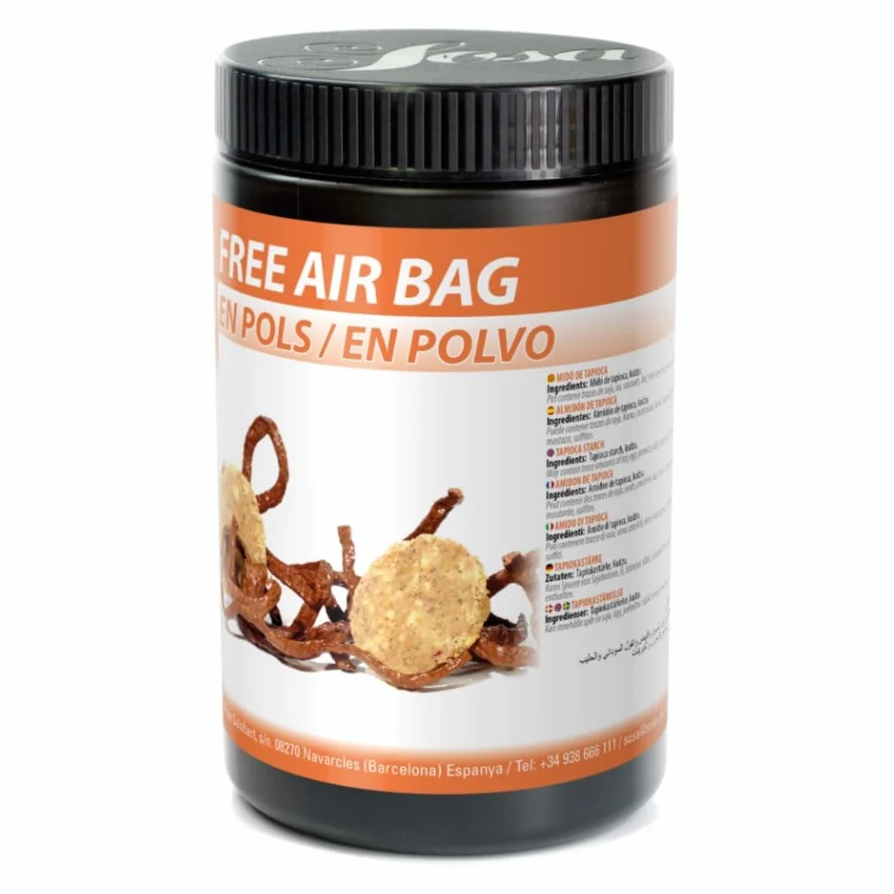 SOSA Free Air Bag Mezcla almidón arroz kuzu frituras crujientes 400g