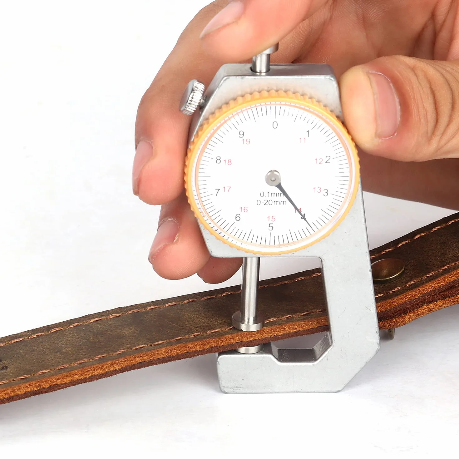 TOURBON Correa para Escopeta Estilo Europeo de Cuero Genuino 3 mm