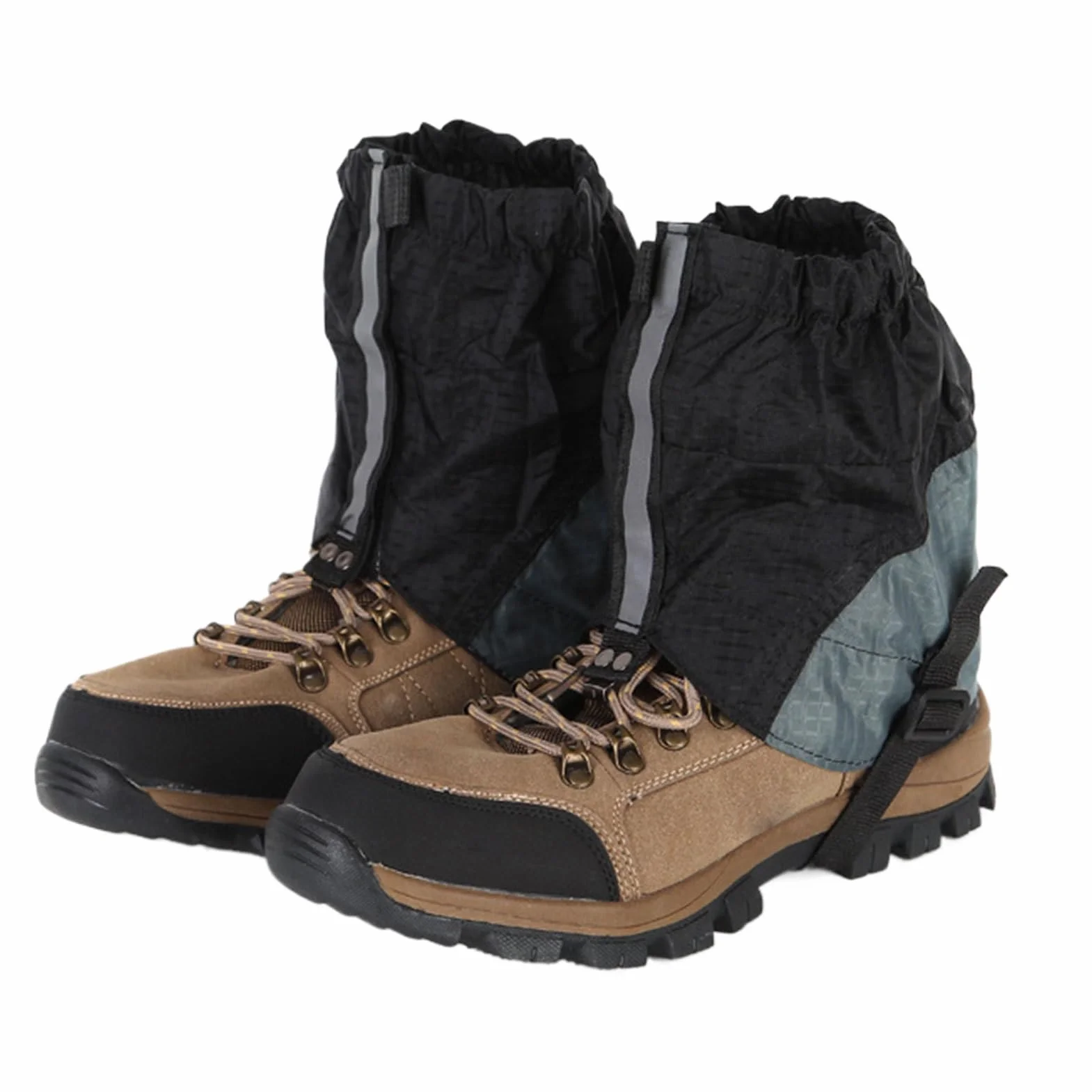 Polainas para Senderismo - Cubrezapatos para Raquetas de Nieve Transpirable Ajustable para Trekking
