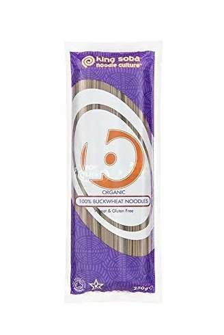 King Soba 12 fideos de trigo sarraceno orgánico sin gluten 250 g