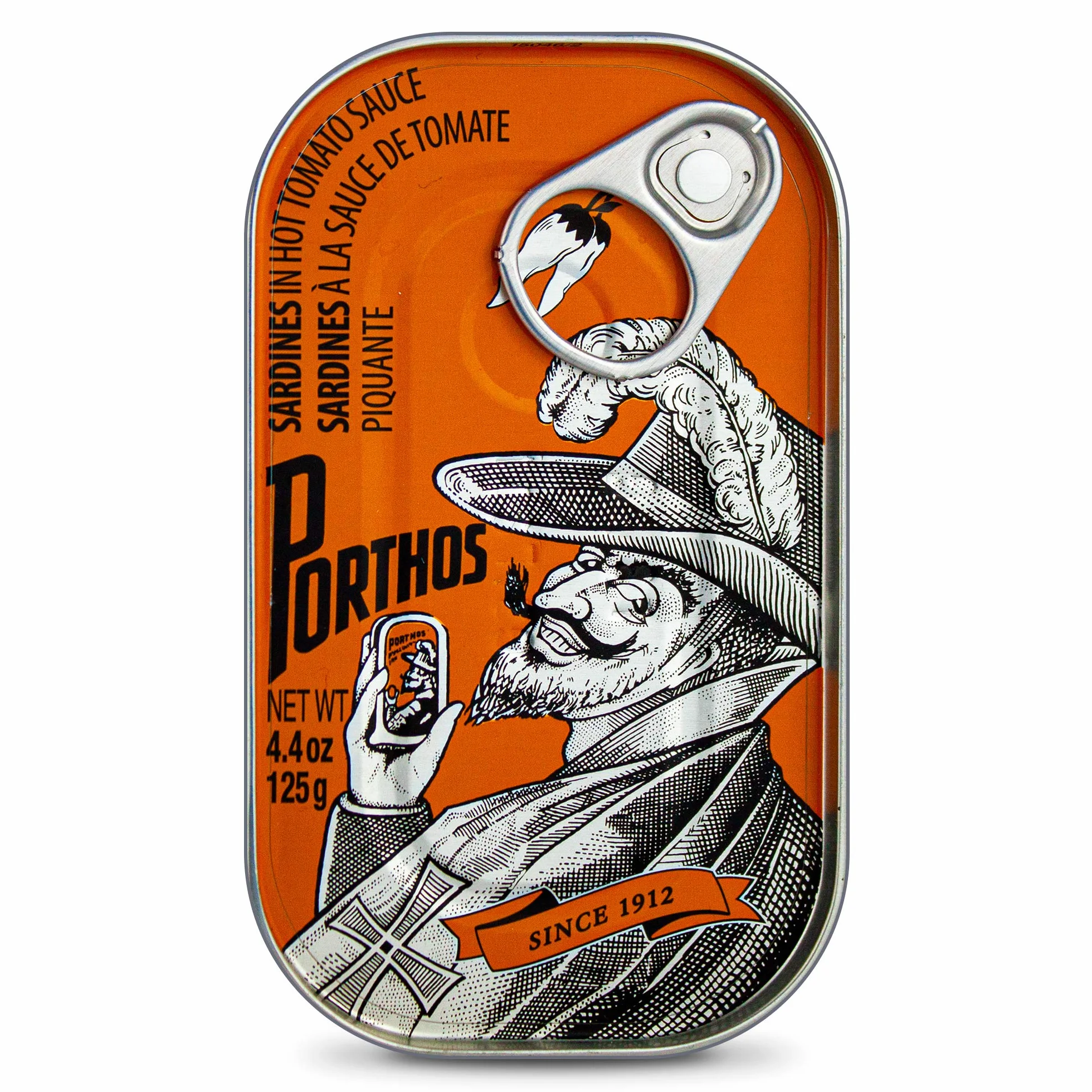 Porthos Juego de sardinas portuguesas Vintage 6 x 125 g 3 Pack Portugal