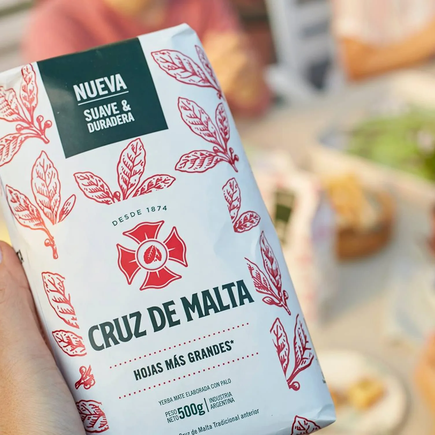 Cruz de Malta Yerba Mate Tradicional 3 kg - El tiempo de maduración es de 12 meses - Yerba Mate Argentina