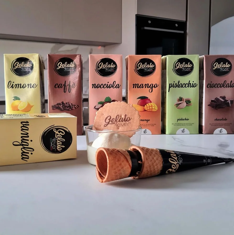 Gelato 4ever - helado listo para batir (Mango)