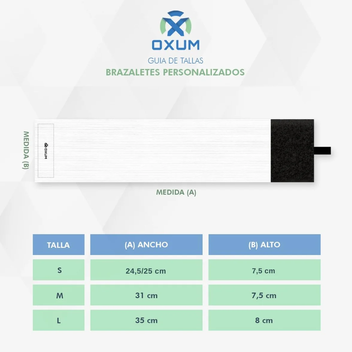 Brazalete de Capitán OXUM Sport - Brazalete de Fútbol Elástico y Ajustable para niños y Adultos