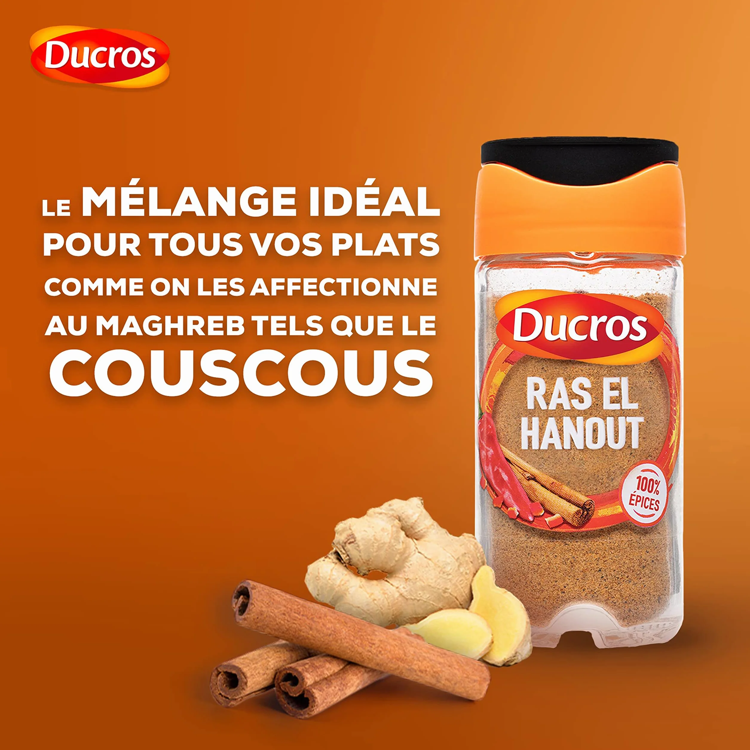 Ducros Ras El Hanout Epices Pour Couscous 42 g