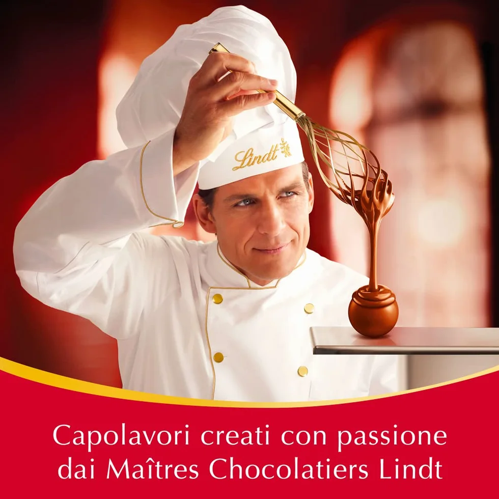 Lindt Lindor Bombones de Chocolate con Leche - Aprox. 16 bombones, 200 g