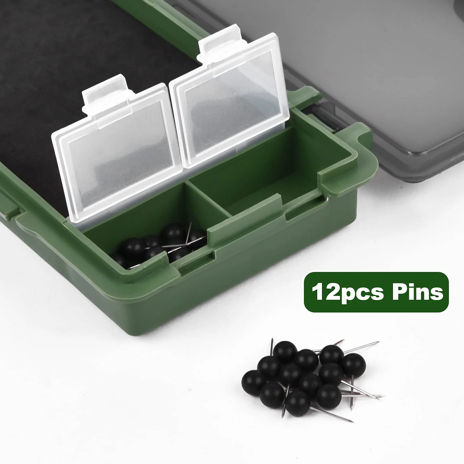 Caja Organizadora para Equipo de Carpa con Panel y 12 Pines de Montaje