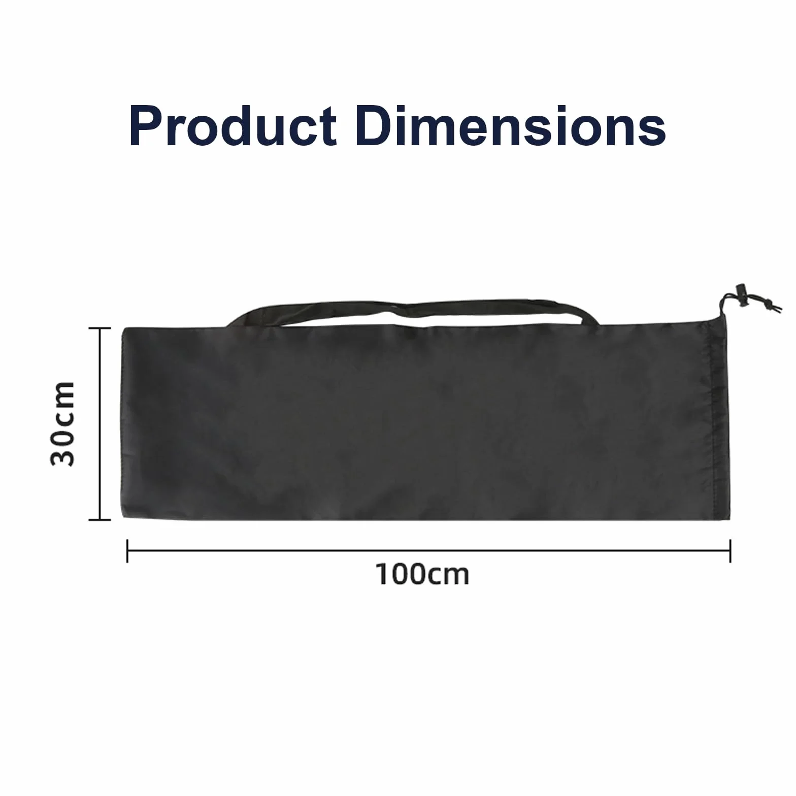 Bolsa de Transporte para Silla de Camping, 2 Piezas, Almacenamiento con Cordón y Asa