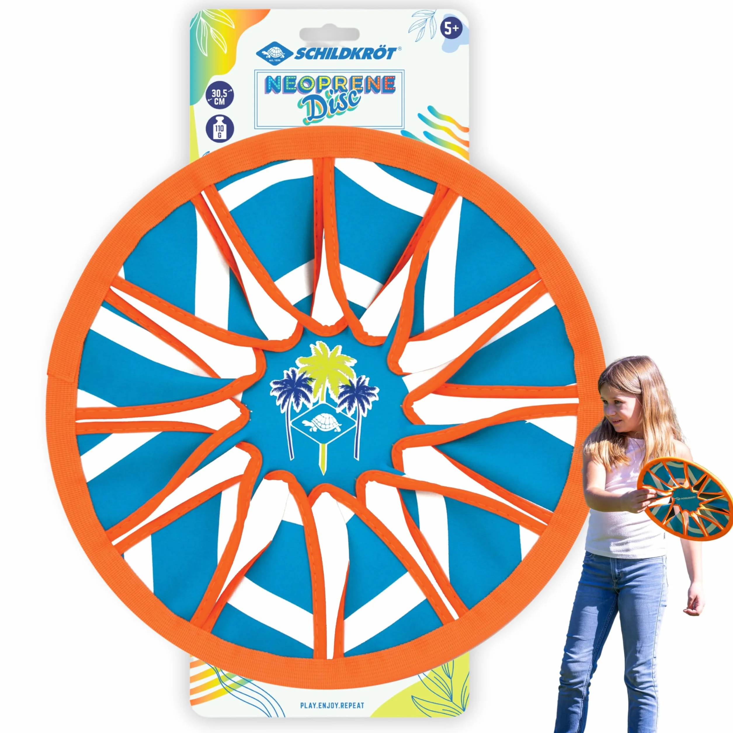 Schildkröt Funsports Disco Volador Neopreno Ø30cm Frisbee Suave Blister