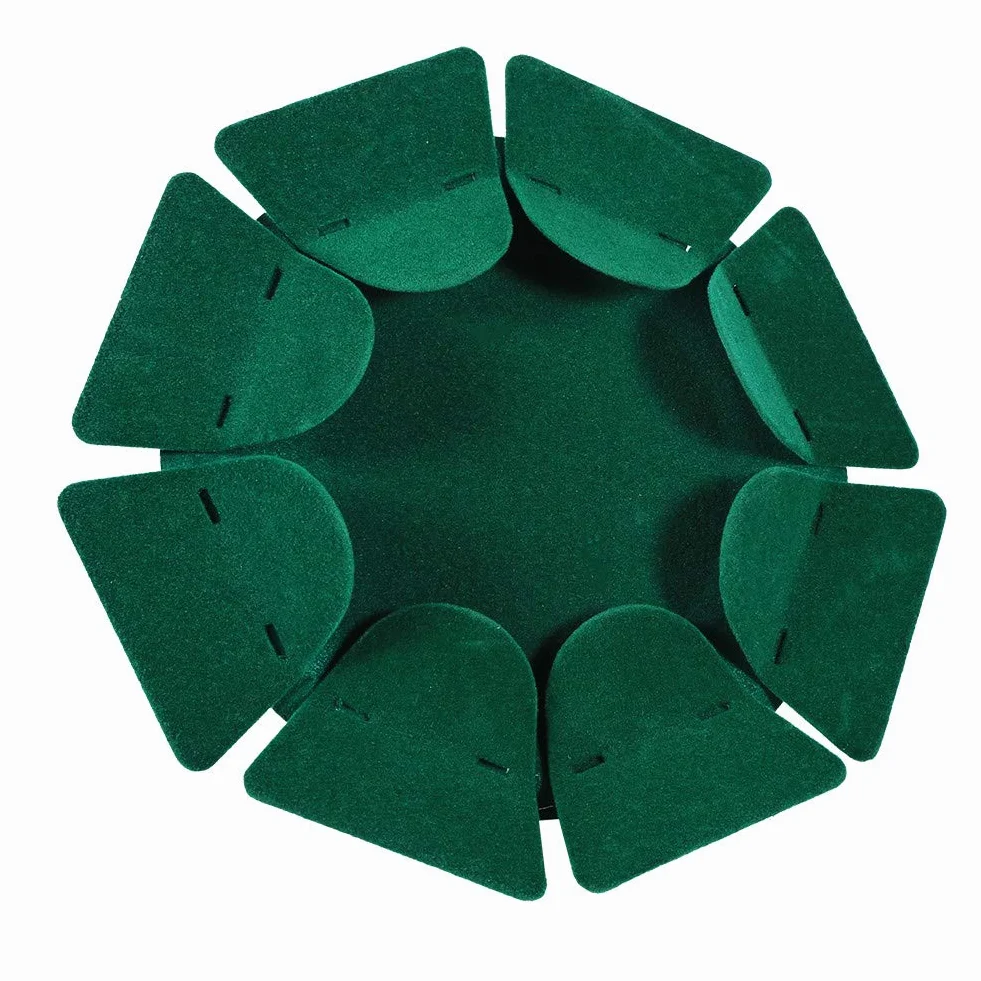 Plato de Golf Putter Superficie de Flocado Entrenamiento Preciso Agujero Copa Interior Aire