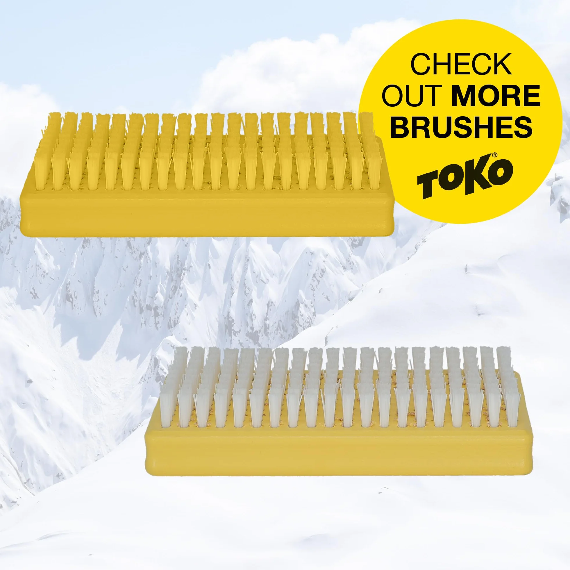 TOKO Base Brush Oval Horsehair with Strap Color 0